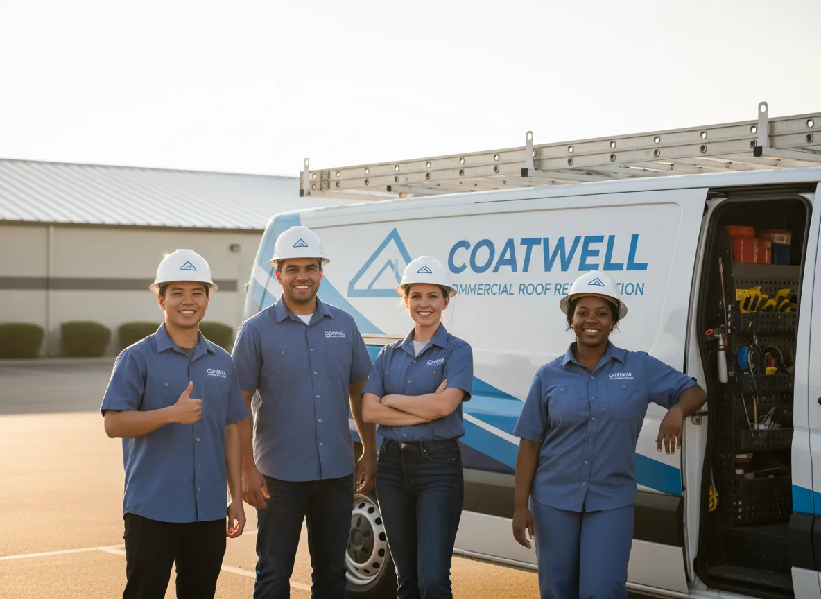 Commercial roof coating company in Alamo, TX